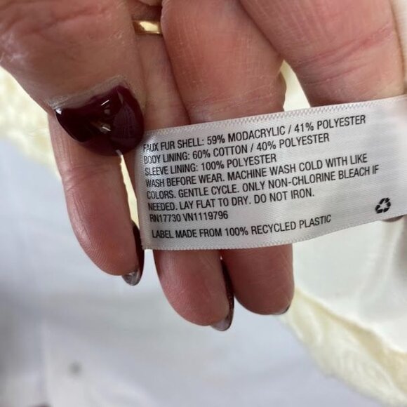 Cat & Jack Faux Fur Winter Jacket Girls 14/16. - Picture 8 of 8